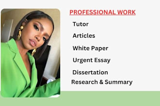 write white paper for you