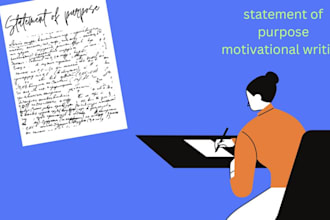 do proofreading and editing your motivation letter  resume statement of purpose