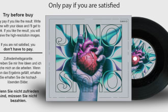 design your lofi album or single cover, artwork for spotify etc