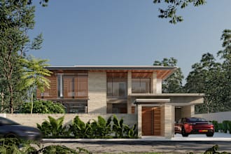 create stunning 3d exterior render with sketchup and enscape