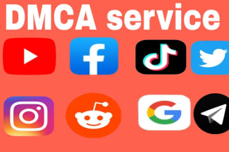 send dmca takedown notice to tiktok,insta,fb,yt, shopify only fans by dmca