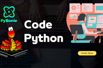program in python, python project, python script, python task, micropython