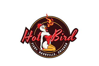 create a captivating chicken logo and deliver it quickly