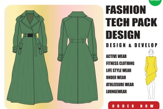 create factory support fashion tech pack