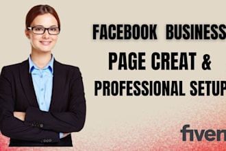 do facebook business page setup and optimize proffessionally