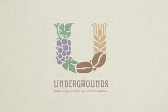 create unique modern coffee shop logo design for your business