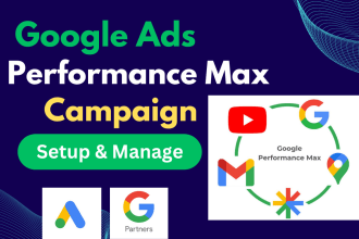 setup google performance max ads campaign for sales