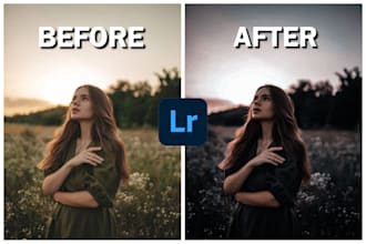 do photo color grading and photo editing lightroom