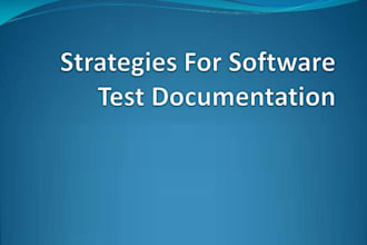 help you create test plan