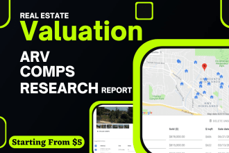 do arv comps valuation report for your property