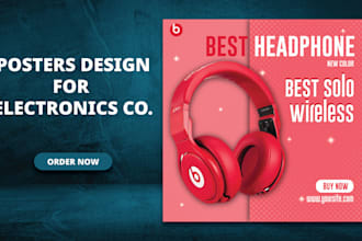 design exciting flyers, posters, brochure, rollup banners