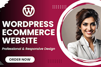 develop wordpress ecommerce website, woocommmerce website or online store