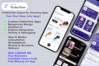 build functional fluter, react native apps with pixel perfect UI ux design