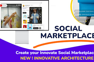 create an social commerce marketplace