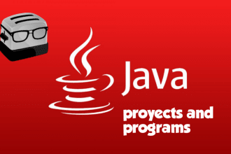 do desktop java projects and tasks