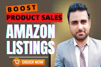 write SEO optimized amazon product listing,  amazon product descriptions