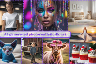 create ai generated photorealistic images, stock photos, art