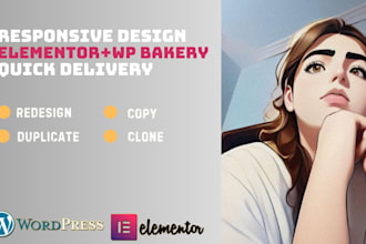 duplicate copy clone or redesign wordpress website