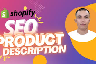 do product titles and description for shopify