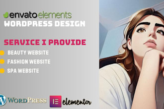 design spa, skincare, salon, cosmetic, beauty website