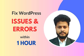 fix your wordpress website issues
