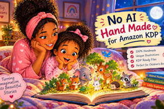 children story book illustration children story children story book illustration