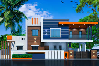 do architectural drawings,floor plans,interior and exterior designs,3d rendering
