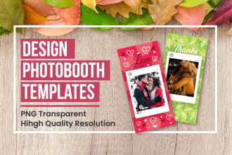 design awesome photo booth templates