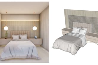 3d customized sketchup furniture