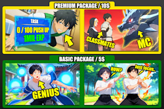 make professional manhwa recap thumbnail