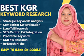 do best kgr keyword research for your niche to your success