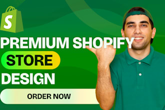 create a modern, mobile optimized shopify store that sells