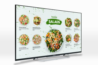 transform your business with stunning digital menu designs