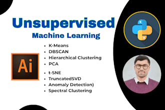 perform clustering, kmeans, dbscan, pca and unsupervised ml analysis