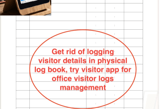 do installation of office visitor log app on I pads, tablets