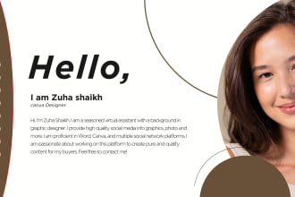 design a creative personal interactive PDF portfolio,CV