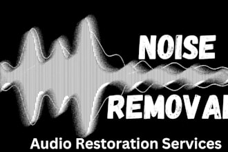 edit and remove background noise from your audio and video