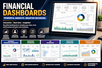 create a custom financial dashboard in excel and google sheets