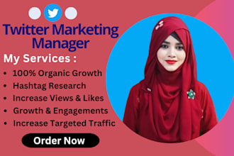 do twitter marketing manager