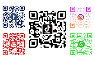 create a luxury professional qr code for you