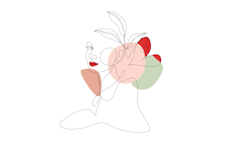create a portrait one line art line art artwork with your photo