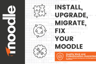 install , upgrade and migrate moodle