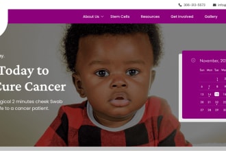 build charity website non profit website fundraising 501c3 with donation system