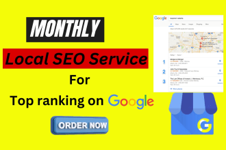 do monthly local SEO service for top 3 pack gmb ranking on google