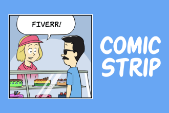 draw cartoon comic strip