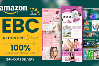 design amazon a plus content or ebc enhance brand content