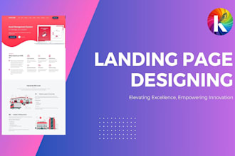 create responsive landing page