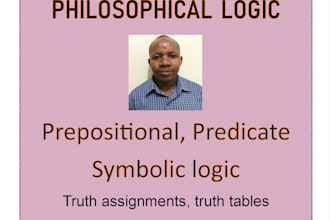 assist you in symbolic, predicate and propositional logic