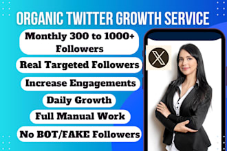 do organic twitter growth through marketing and promotion