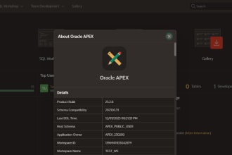 install oracle apex on oracle database linux windows